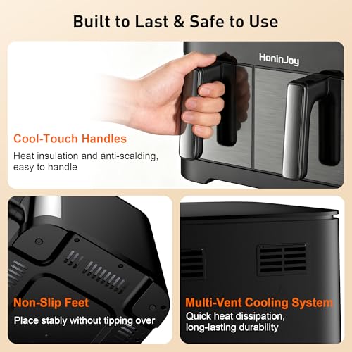Large Dual Basket Air Fryer