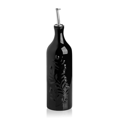 Sweejar Large Olive Oil Dispenser Bottle with Spout