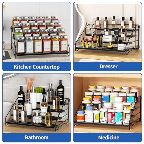 4 Tier Spice Rack for Cabinet