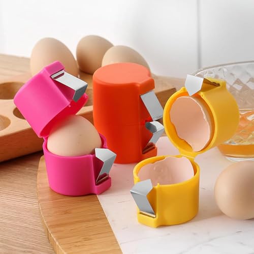 Egg Cracker Tool & Shell Opener for Hard