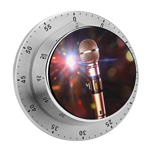 Karaoke Microphone Kitchen Timer (One Size / Karaoke Microphone)