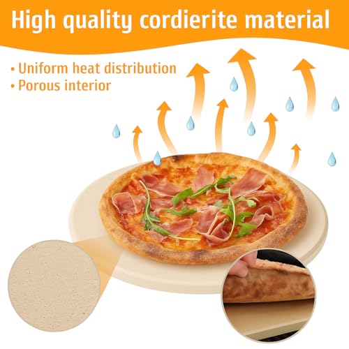 Extra Large Pizza Stone 22" x 14"