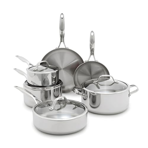Valencia Pro Tri (10 Piece Cookware Set / Stainless Steel)
