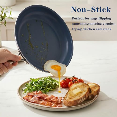 Stainless Steel Nonstick Frying Pan Set