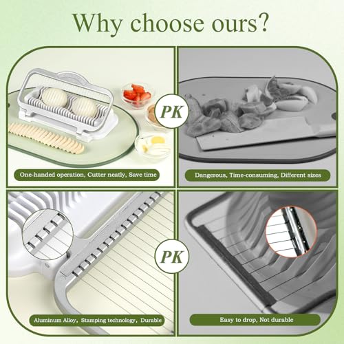 Banana Slicer Egg Slicer for Hard Boiled Eggs