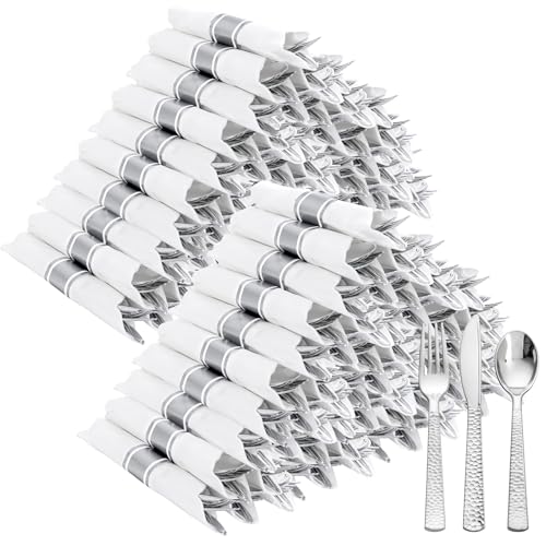 Pre Rolled Plastic Silverware Sets