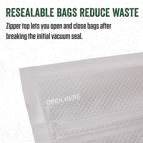 Products Quart Zipper Top Vacuum Sealer Bags