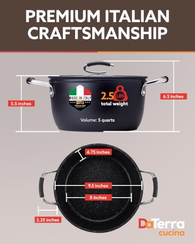 Nonstick Ceramic Dutch Oven Pot with Lid