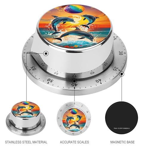 Dolphin Kitchen Timer (Style-6 / One Size)