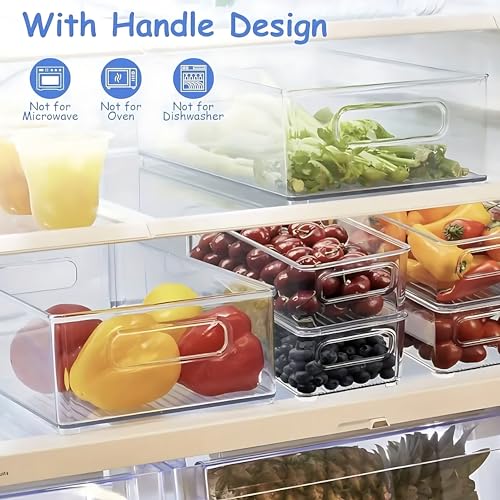 Refrigerator Organizer Bins