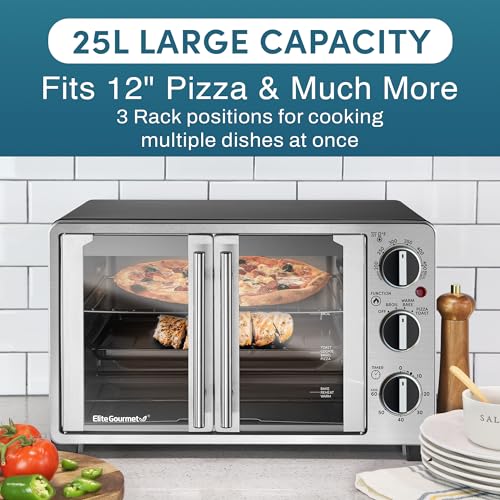 ETO2530M Double French Door Countertop Toaster Oven