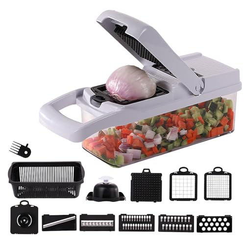 Vegetable Chopper (Black/White)
