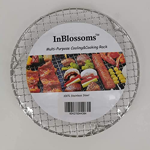 Cooling Barbecue Rack Carbon Baking Net Grill Pan Grate with Legs