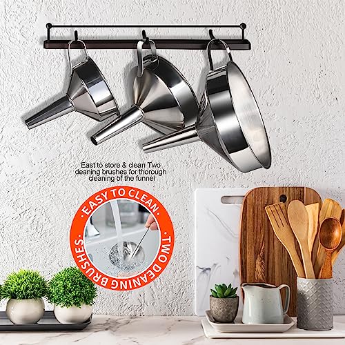Kitchen Funnels for Filling Bottles