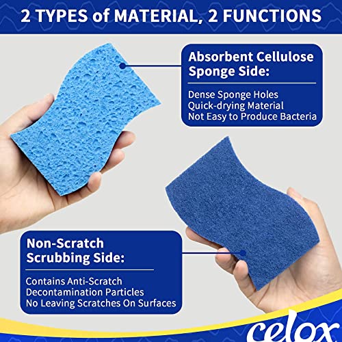 12 Pack Sponges Kitchen