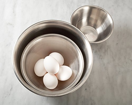 Large Stainless Steel Mixing Bowl (Stainless Steel / 6.25 Quart)