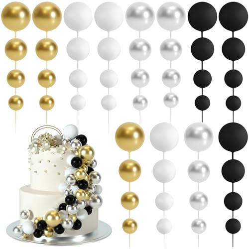 48 Pcs Cake Topper Decorations