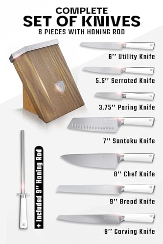 8 Piece Knife Block Set