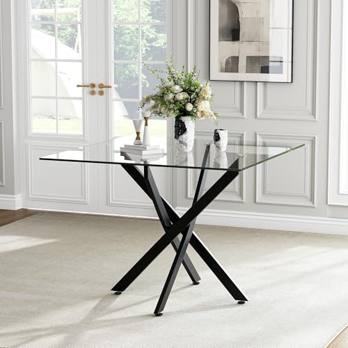 Glass Dining Table Set 666
