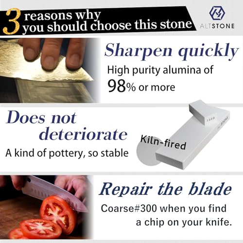 Whetstone Sharpening stone medium grit 1000 w