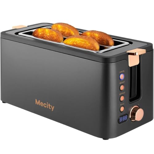 Toaster AUB Grey & Gold
