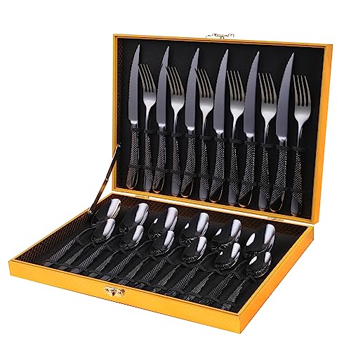 Gold Silverware Set