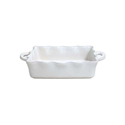 Cook & Host Collection Stoneware Ceramic Rect. Baker 14"