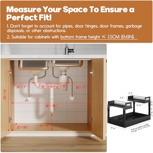 Expandable Under Sink Organizer