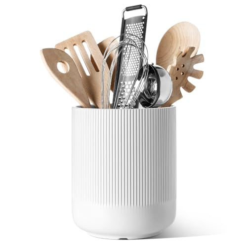 Ceramic Kitchen Utensil Holder for Counter