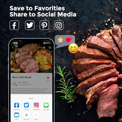 WiFi Sous Vide Cooker Ultra (Black)