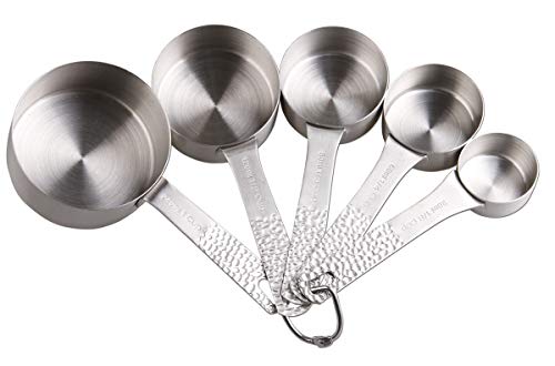 Stainless Steel Measuring Cups and Spoons Set