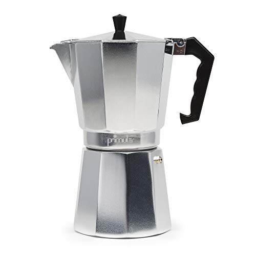 Classic Stovetop Espresso and Coffee Maker (Silver / 12 Cup)