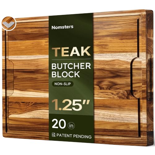 20 x 15 in Teak Cutting Board (20"L x 15"W)