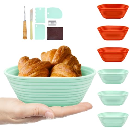 6PC Silicone Banneton
