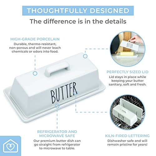 Butter Dish With Tray