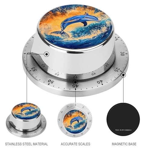 Dolphin Kitchen Timer (Style-8 / One Size)