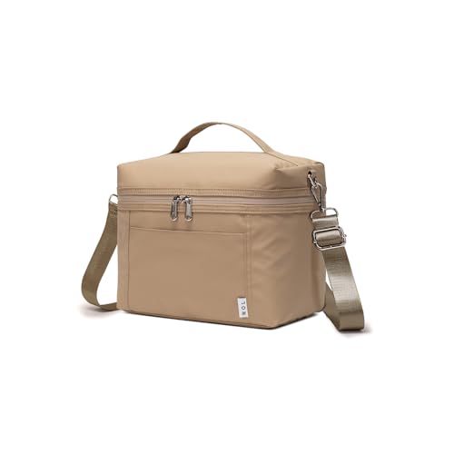 NOL Insulated Lunch Bags for Women Cooler Bag Lightweight Nylon Waterproof Lunch Box for Work
