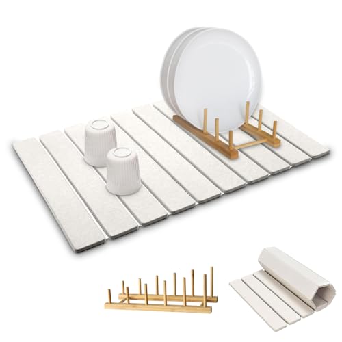 Stone Dish Drying Mats for Kitchen Counter