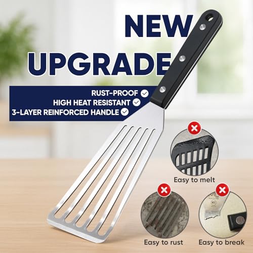 Newness 304 Stainless Steel Fish Turner