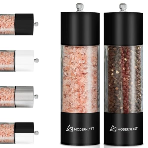 Manual Salt and Pepper Grinder Set of 2