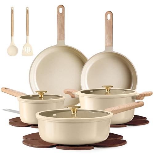 Ceramic Pots and Pans Set Nonstick