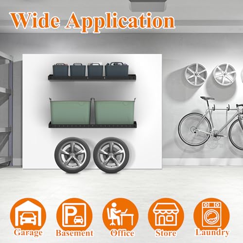1X2 FT Garage Wall Shelf