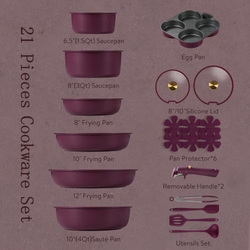 Pots and Pans Set Non Stick