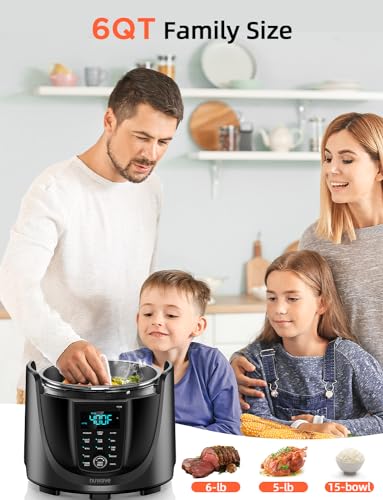 Duet Electric Pressure Cooker & Air Fryer Combo w