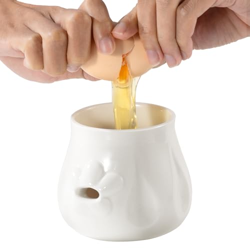 Ceramic Egg Separator Suitable for Kitchen Baking Small Tools