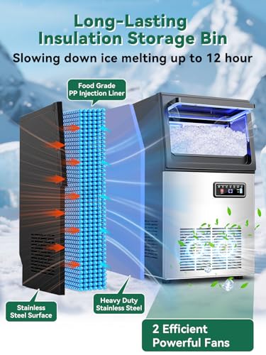 Commercial Ice Maker Machine 140Lbs