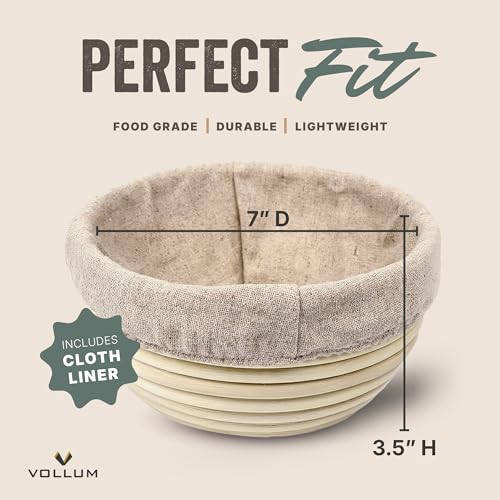 Parent Vollum Banneton Bread Proofing Basket & Liner