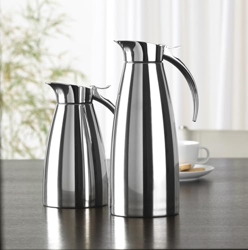 Eleganza Stainless Steel Insulated Carafe (19.9 Ounces)