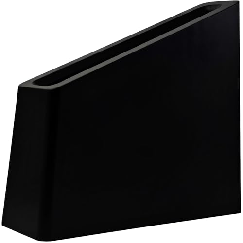 Magnetic Knife Wooden Block Knife Display Holder Rack Double Side Magnetic Stands with Strong Enhanced Magnets Kinves Strip Magnetic Knife Holder (Black)