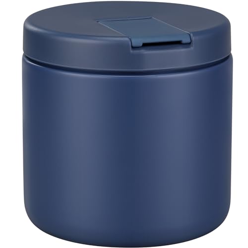 12oz Insulated Vacuum Food Jar with Buckle Lid Wide Mouth Soup Thermo for Hot Food Kids Leakproof Stainless Steel Lunch Container